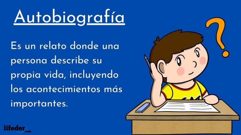 Como Hacer Una Autobiografia Para Niños De Primaria | Actualizado ...