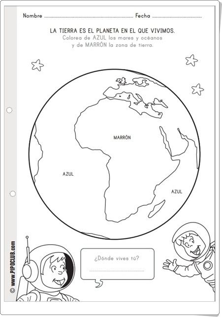 Actividades Sobre El Planeta Tierra Para Niños De Primaria Actualizado Julio 2024 4657